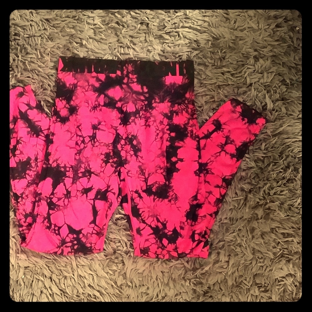 VS PINK high waisted leggings/ tights (M)